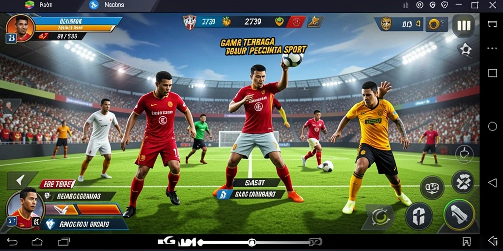 Tampilan gameplay seru dari 2739 yang penuh aksi olahraga.