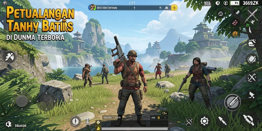 Tampilan gameplay seru di dunia terbuka 369ZK.