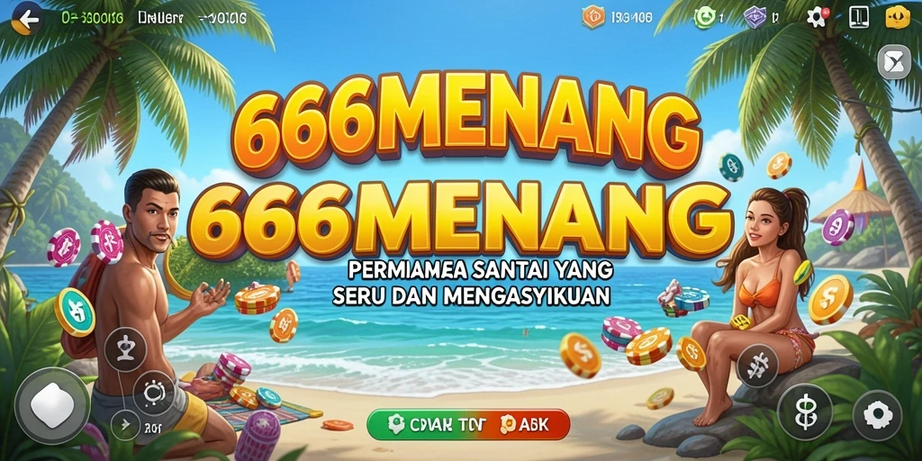 Tampilan gameplay <strong>666MENANG</strong> yang penuh warna dan seru.