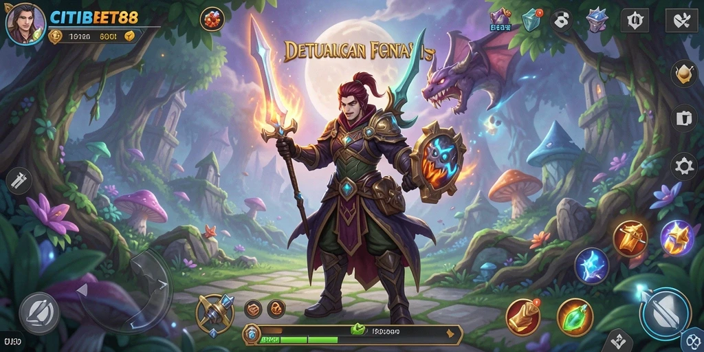 Tampilan gameplay CITIBET88 dengan petualangan yang seru.