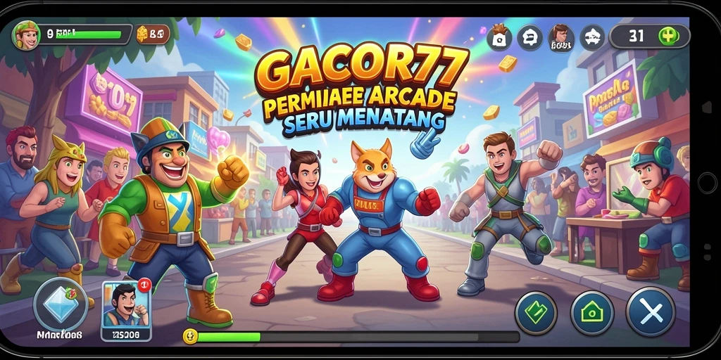 Tampilan seru dari gameplay GACOR77 yang menantang.