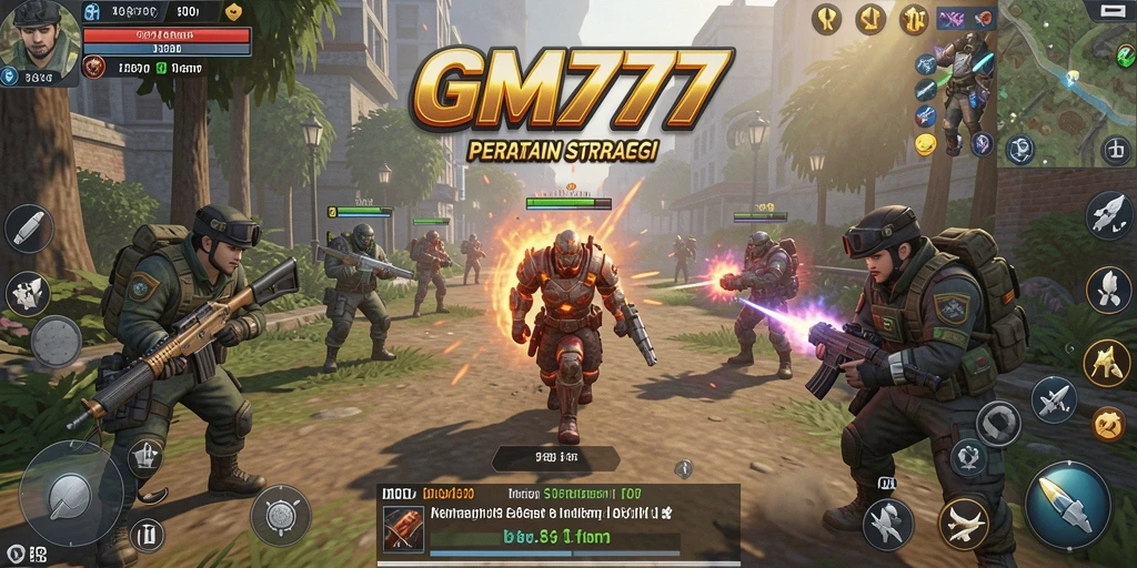 Screenshot gameplay GM777 yang menampilkan aksi strategis yang mendebarkan.
