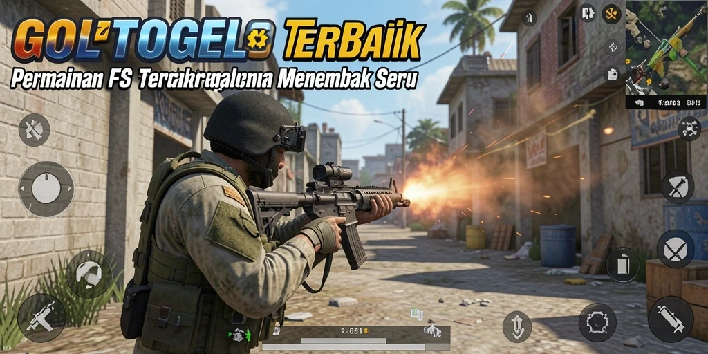 Tampilan gameplay GOLTOGEL yang mendebarkan dan intens.