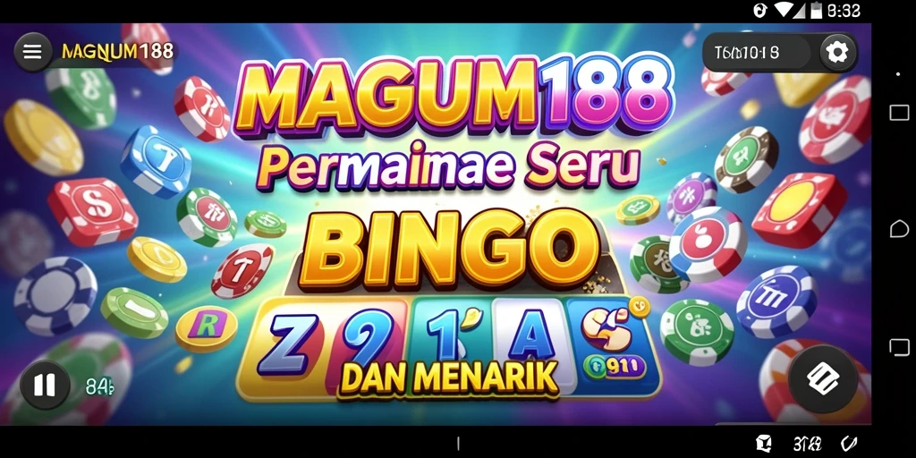 Tampilan gameplay MAGNUM188 yang seru saat bermain Bingo.