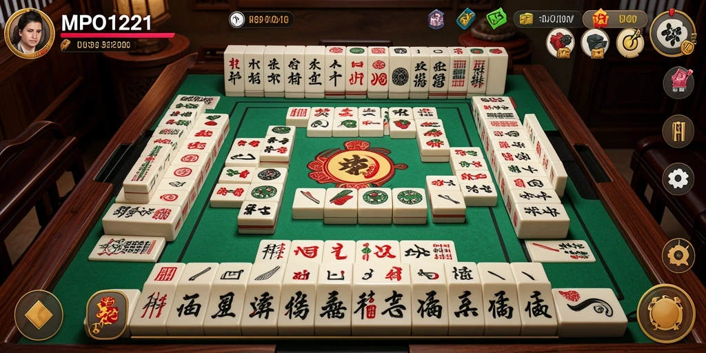 Menampilkan gameplay seru dan menarik dari MPO1221 Mahjong.