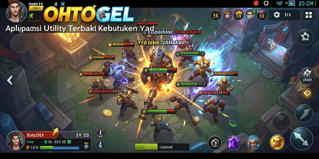 Tampilan antarmuka OHTOGEL yang menarik dan fungsional.