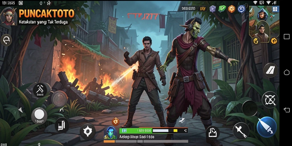 Tangkapan layar PUNCAKTOTO menampilkan momen menyeramkan dari gameplay yang mencekam.