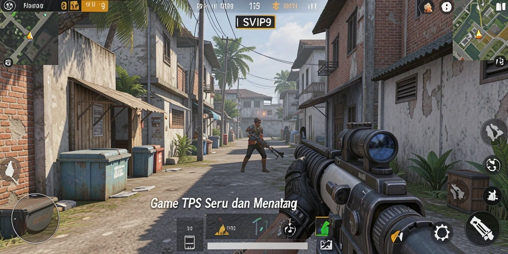 Screenshot dari gameplay seru di SVIP9.