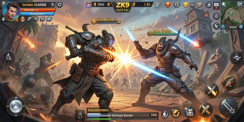 Gameplay menawan ZK9 yang penuh aksi dan tantangan.